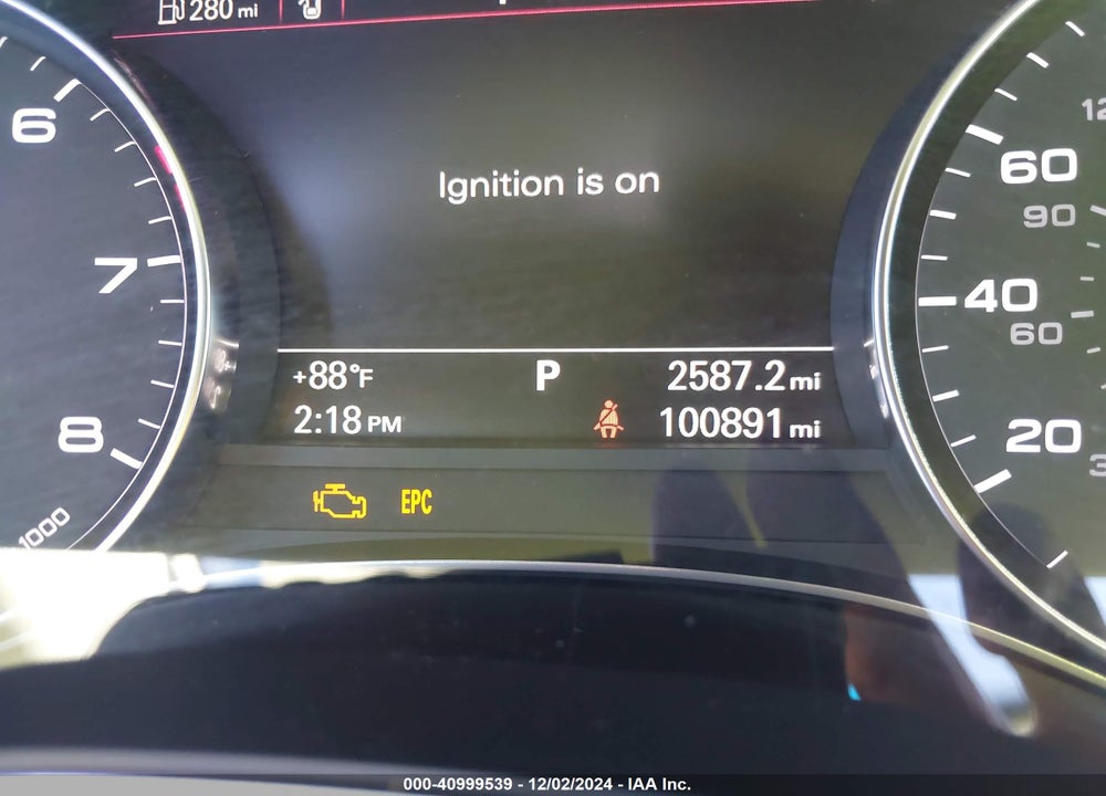 2012 AUDI A6 3.0 PREMIUM VIN: WAUGGAFC6CN168795