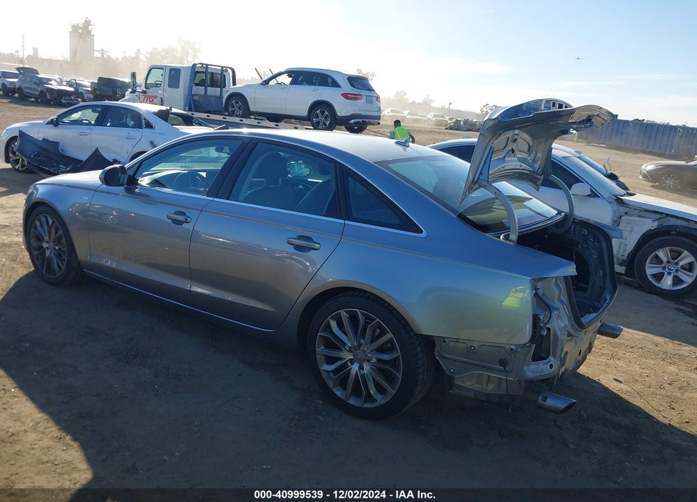 2012 AUDI A6 3.0 PREMIUM VIN: WAUGGAFC6CN168795