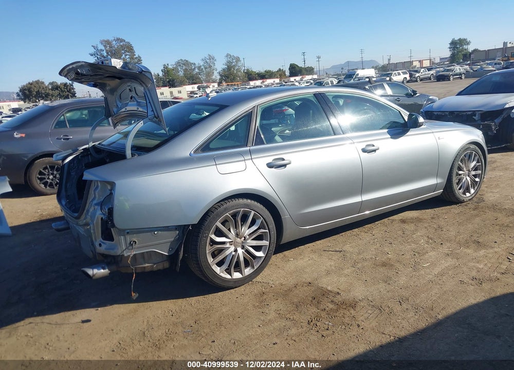 2012 AUDI A6 3.0 PREMIUM VIN: WAUGGAFC6CN168795