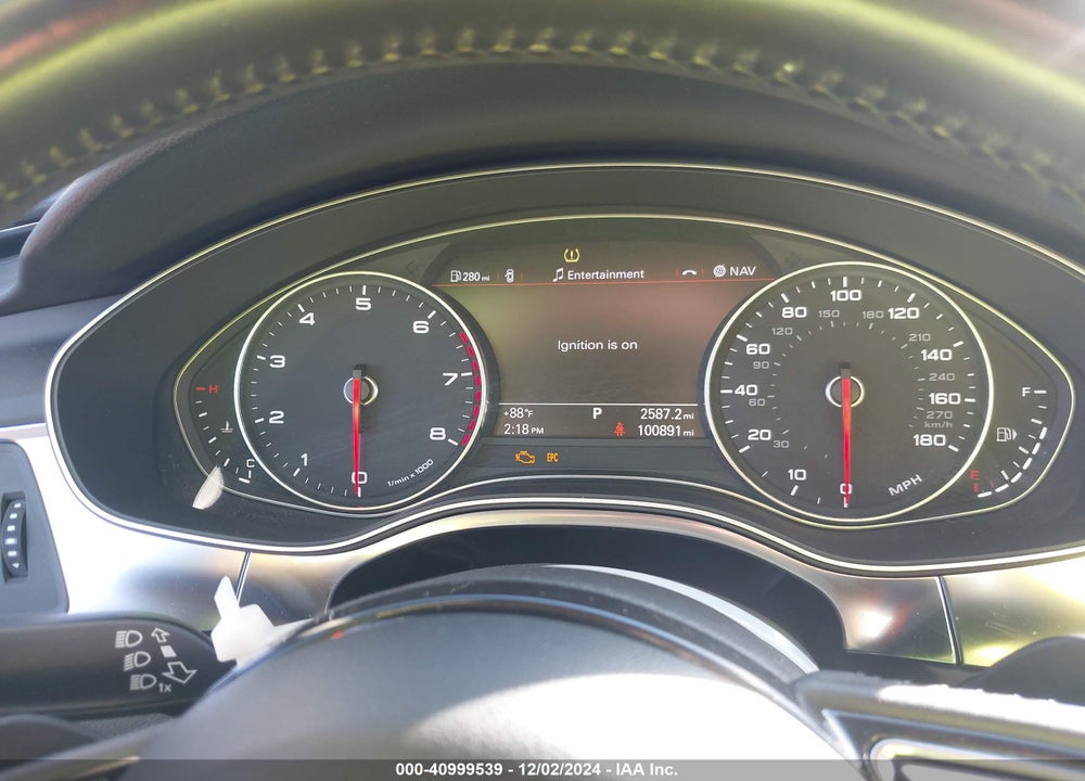 2012 AUDI A6 3.0 PREMIUM VIN: WAUGGAFC6CN168795