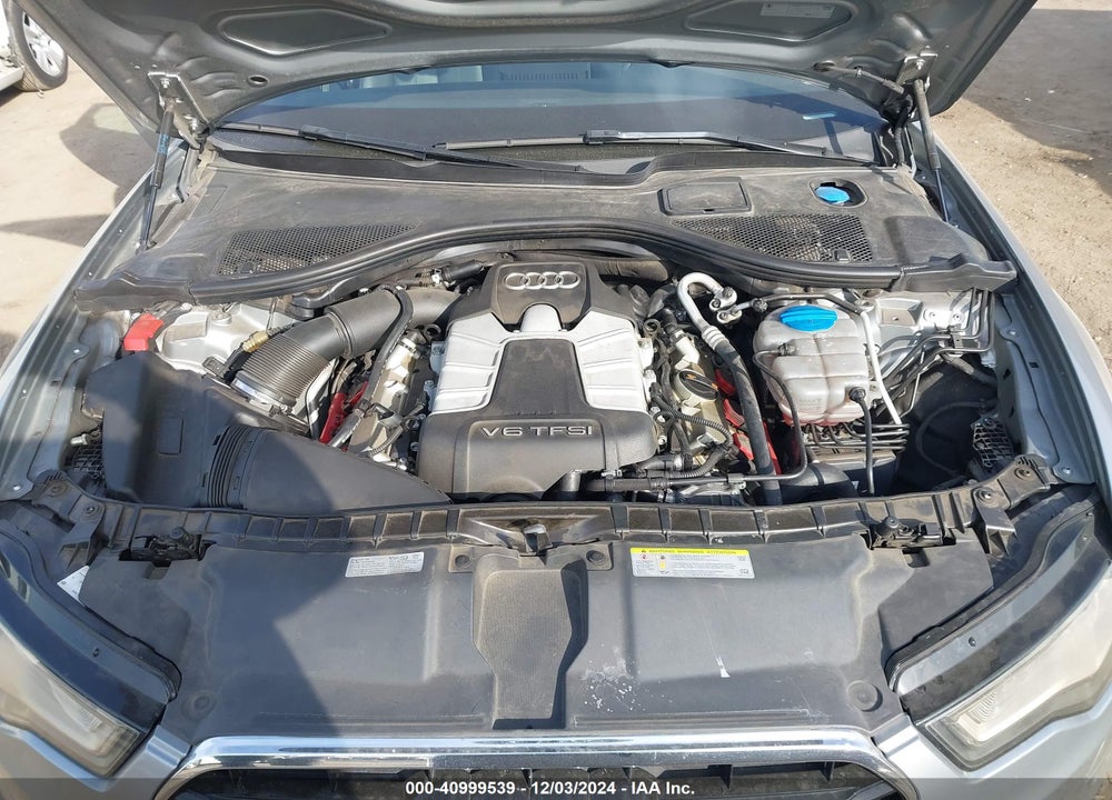 2012 AUDI A6 3.0 PREMIUM VIN: WAUGGAFC6CN168795