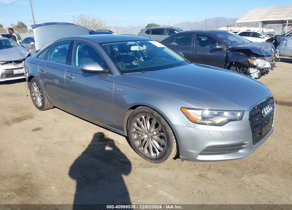 2012 AUDI A6 3.0 PREMIUM VIN: WAUGGAFC6CN168795