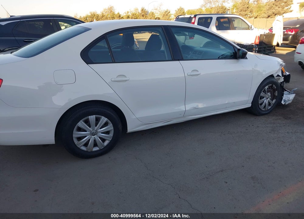 2013 VOLKSWAGEN JETTA 2.0L S VIN: 3VW2K7AJ0DM371386
