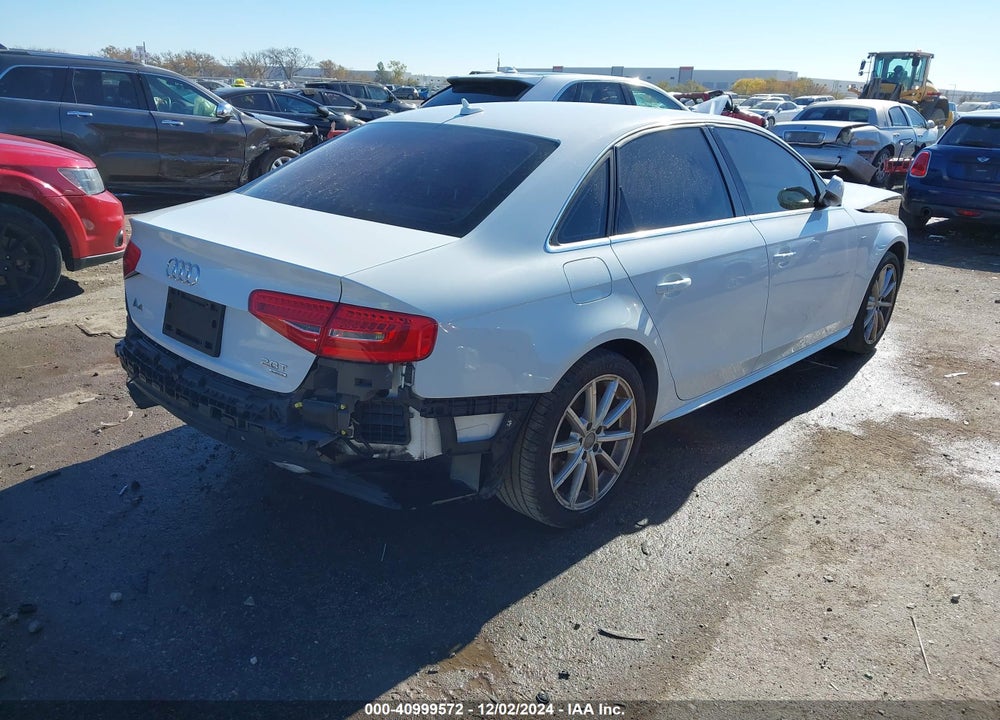 2014 AUDI A4 VIN: WAUFFAFL9EN043078