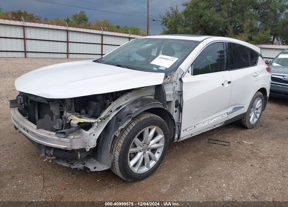 2020 ACURA RDX STANDARD VIN: 5J8TC1H38LL011552