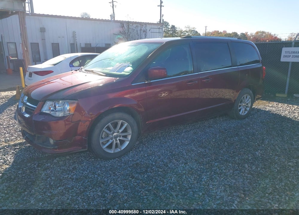 2018 DODGE GRAND CARAVAN SXT VIN: 2C4RDGCG4JR268652