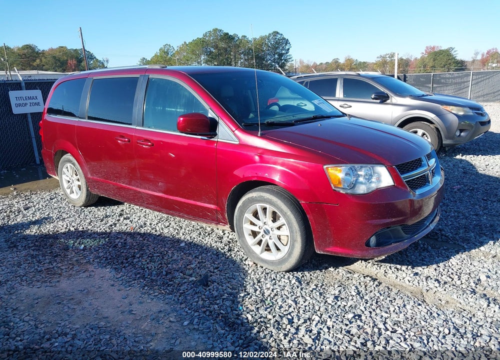 2018 DODGE GRAND CARAVAN SXT VIN: 2C4RDGCG4JR268652