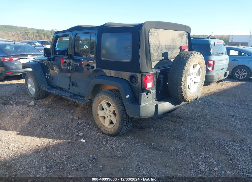 2017 JEEP WRANGLER UNLIMITED SPORT 4X4 VIN: 1C4BJWDG9HL554745