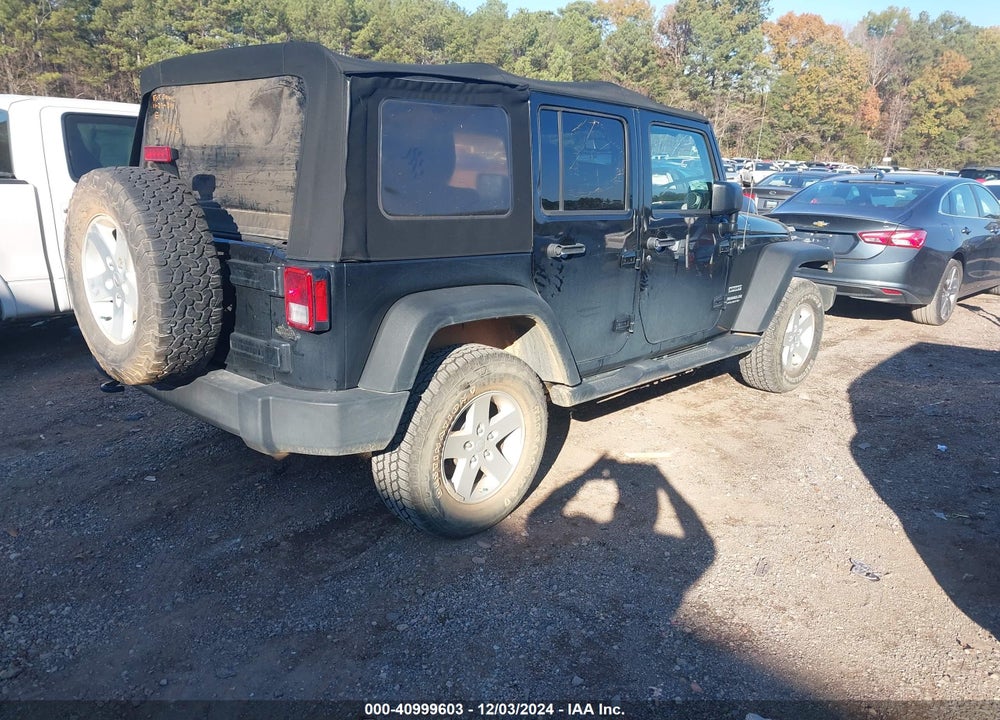 2017 JEEP WRANGLER UNLIMITED SPORT 4X4 VIN: 1C4BJWDG9HL554745