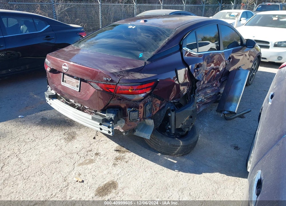 2024 NISSAN SENTRA VIN: 3N1AB8CV0RY293344