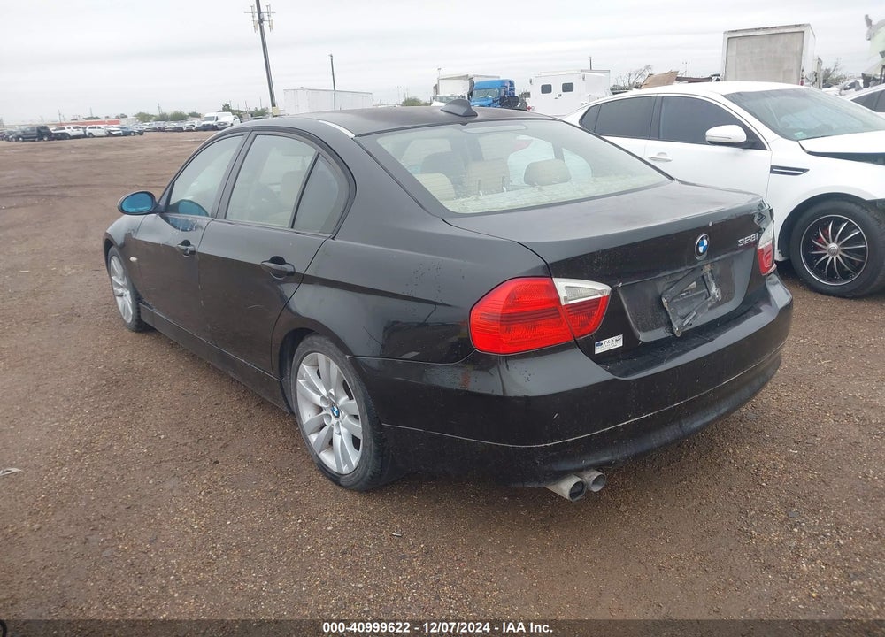 2008 BMW 328I VIN: WBAVA37518NL56152