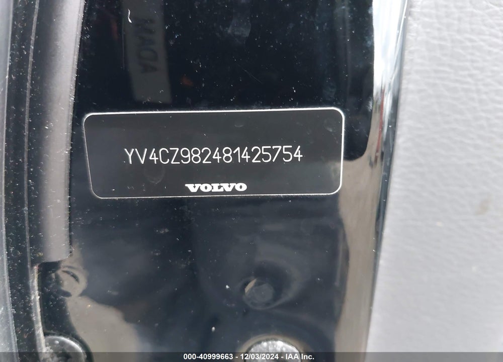 2008 VOLVO XC90 3.2 VIN: YV4CZ982481425754