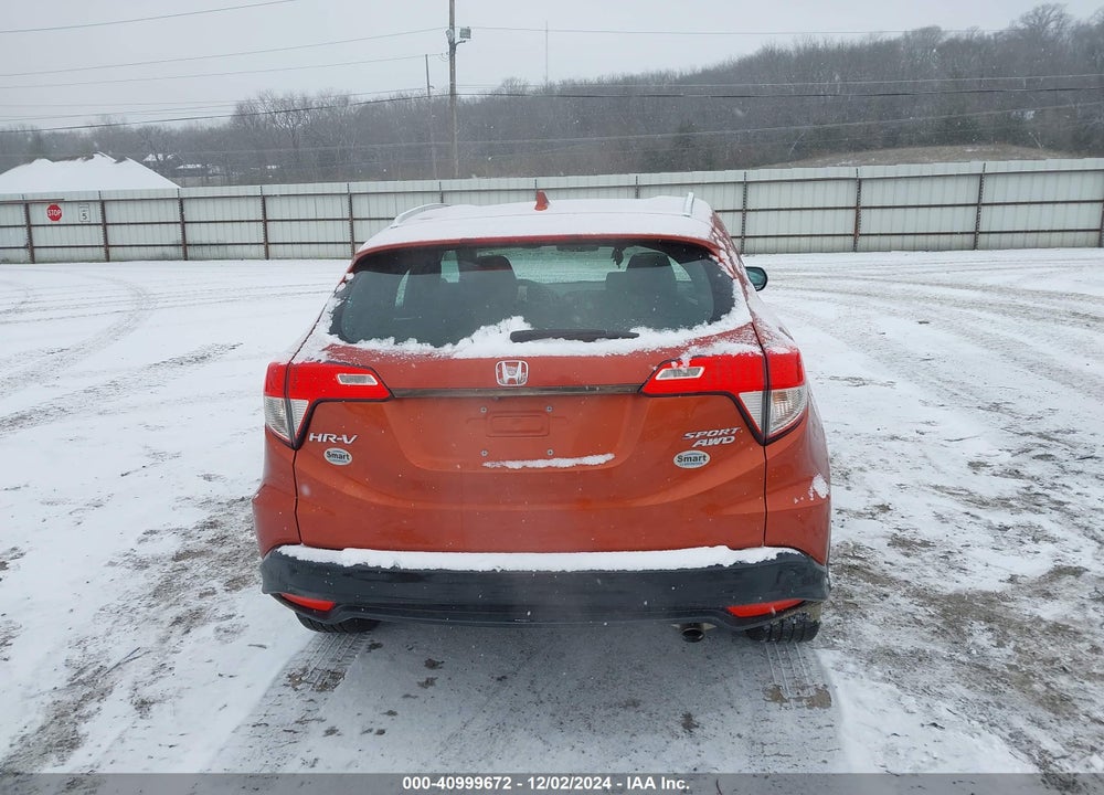 2020 HONDA HR-V AWD SPORT VIN: 3CZRU6H16LG703432