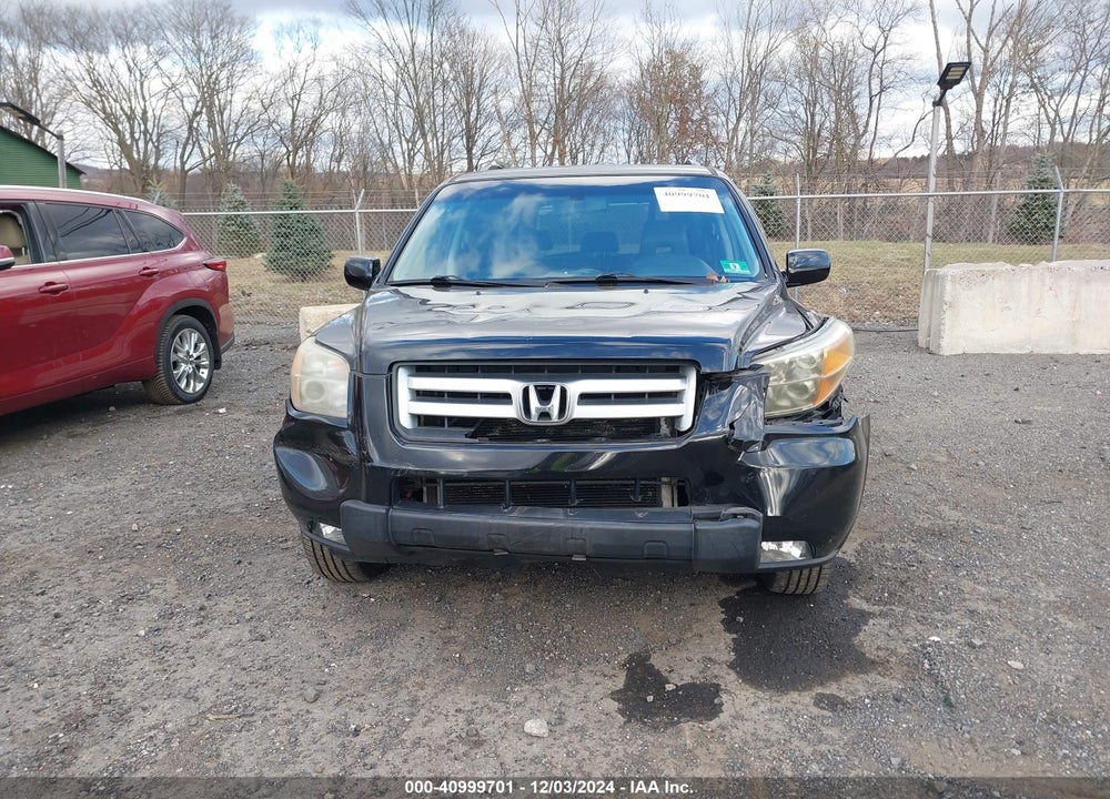2006 HONDA PILOT EX-L VIN: 2HKYF18696H556934
