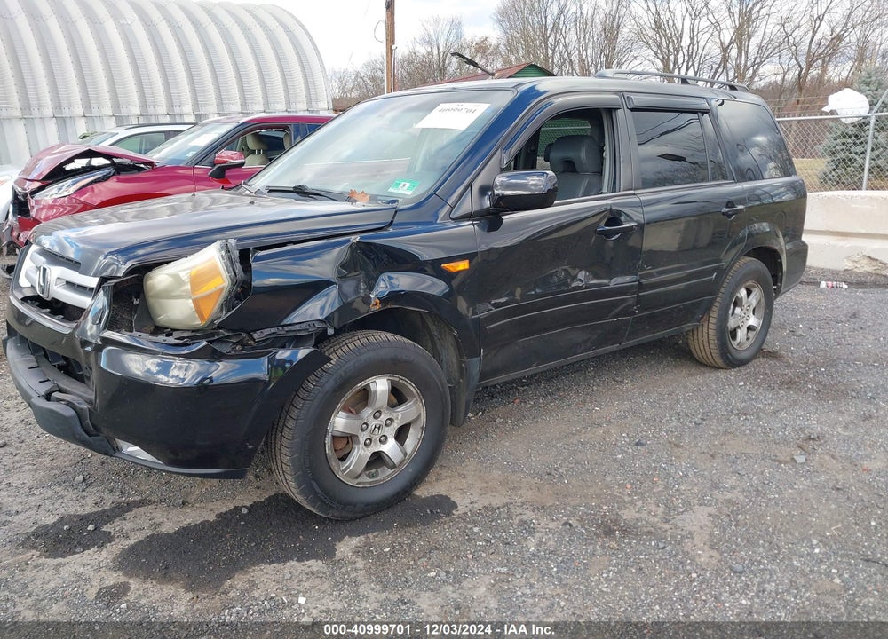 2006 HONDA PILOT EX-L VIN: 2HKYF18696H556934