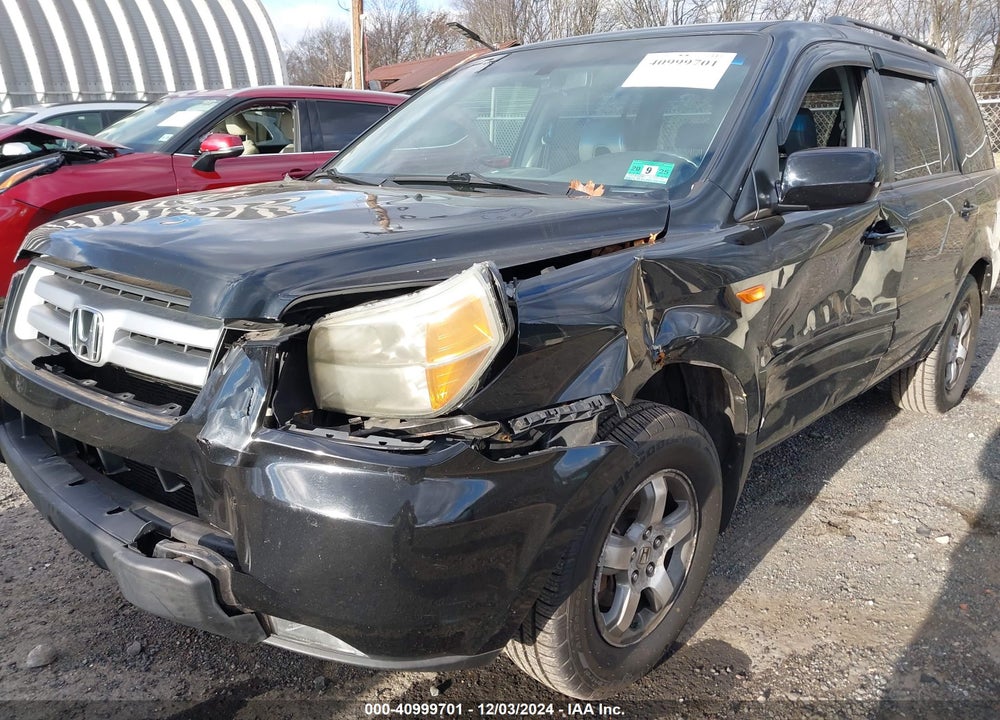 2006 HONDA PILOT EX-L VIN: 2HKYF18696H556934