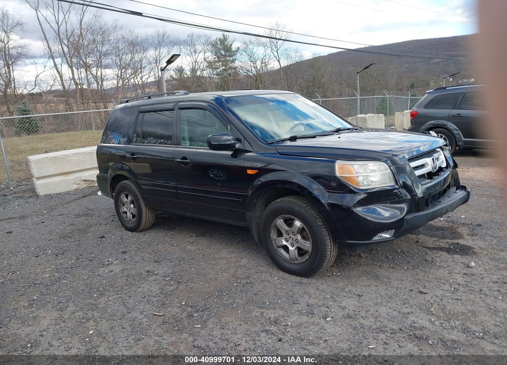 2006 HONDA PILOT EX-L VIN: 2HKYF18696H556934