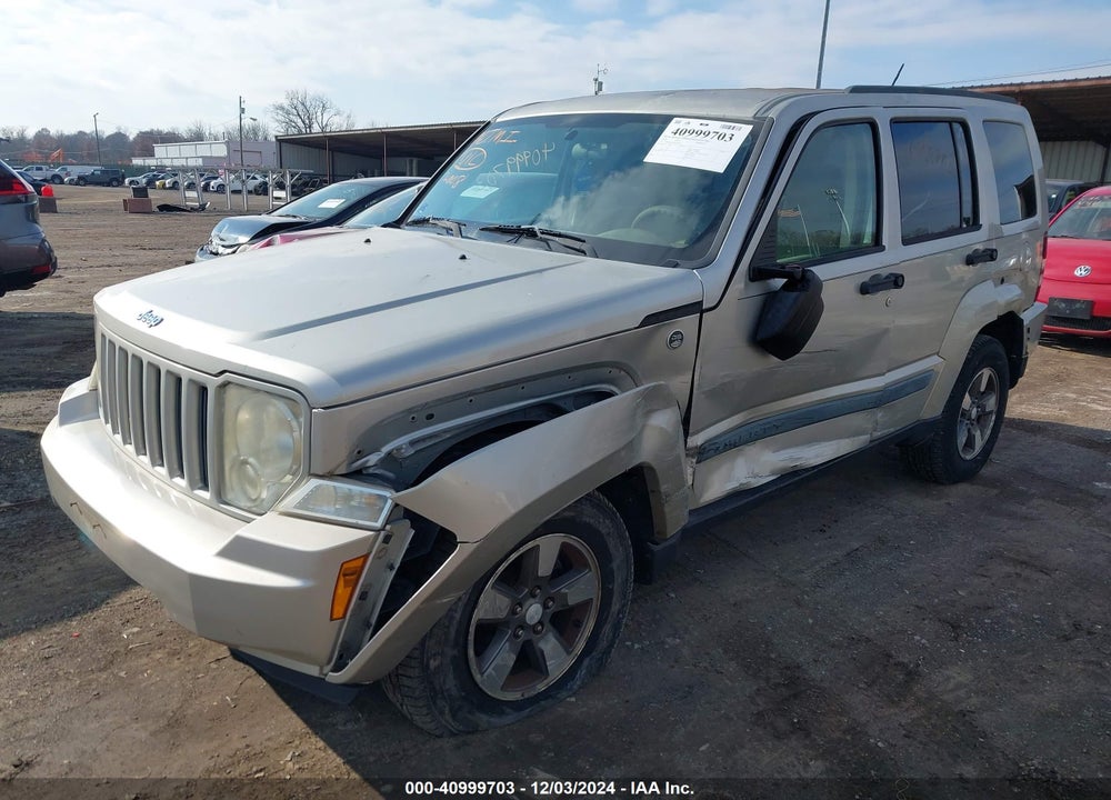 2008 JEEP LIBERTY VIN: 1J8GN28K48W194728