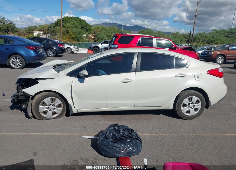 2014 KIA FORTE LX VIN: KNAFK4A66E5162642