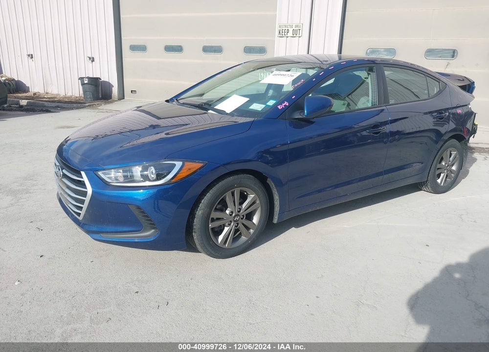 2018 HYUNDAI ELANTRA SEL VIN: 5NPD84LF7JH332071