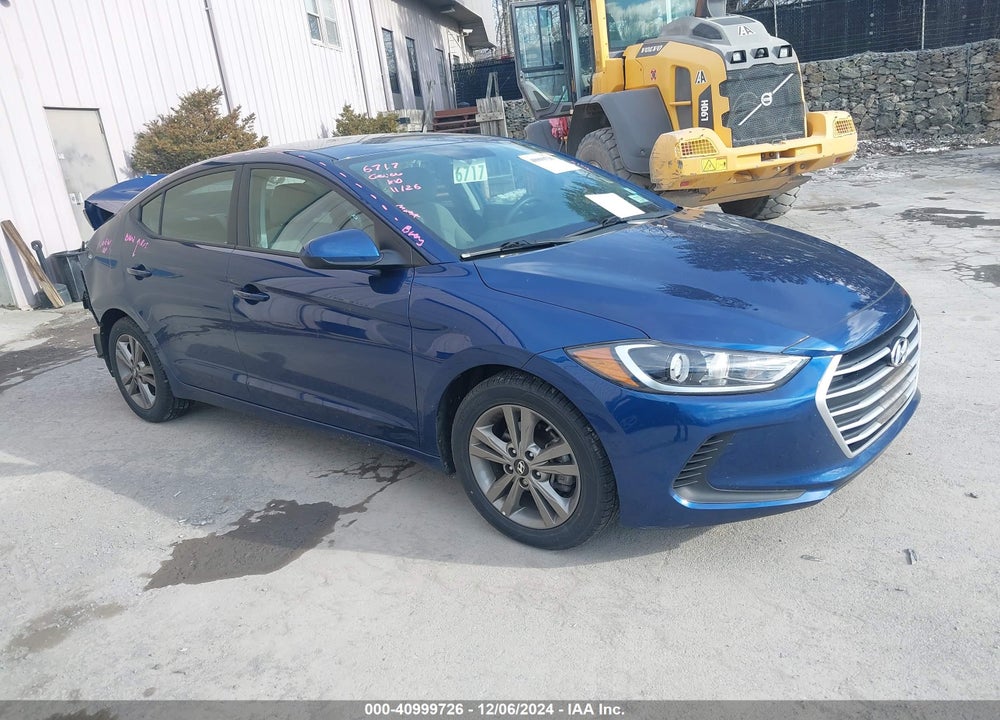 2018 HYUNDAI ELANTRA SEL VIN: 5NPD84LF7JH332071