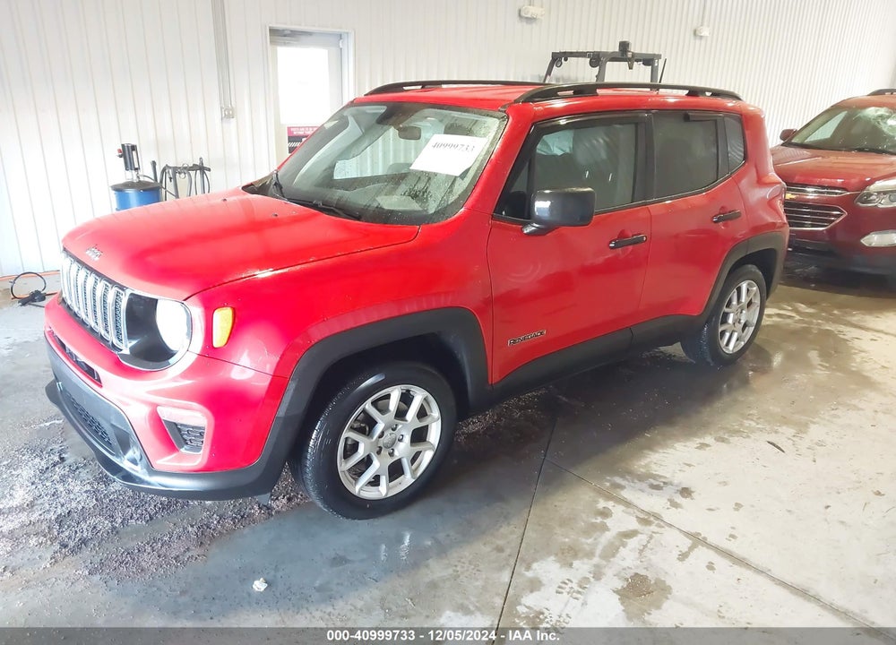 2019 JEEP RENEGADE SPORT FWD VIN: ZACNJAABXKPK24931