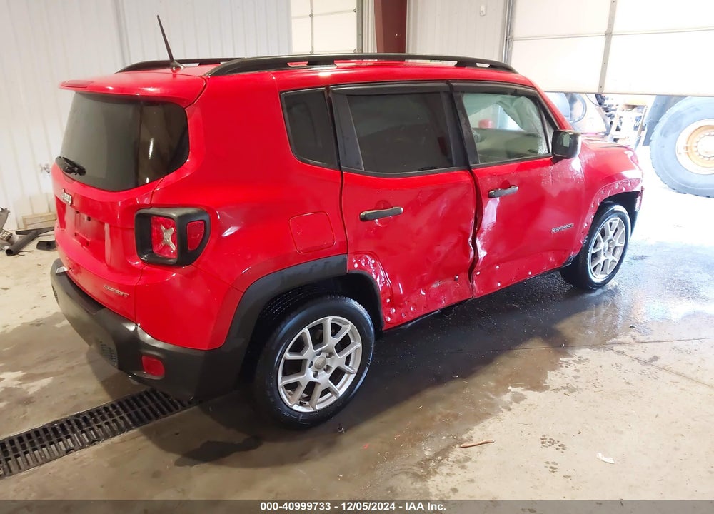 2019 JEEP RENEGADE SPORT FWD VIN: ZACNJAABXKPK24931