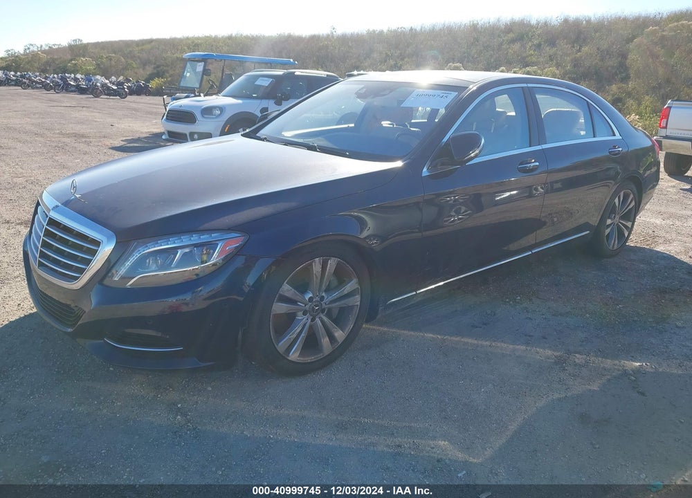 2017 MERCEDES-BENZ S 550 4MATIC VIN: WDDUG8FB2HA322753