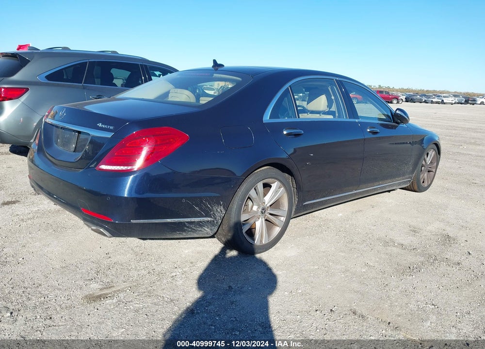 2017 MERCEDES-BENZ S 550 4MATIC VIN: WDDUG8FB2HA322753
