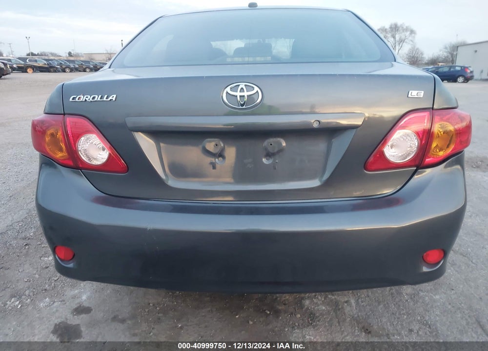 2009 TOYOTA COROLLA LE VIN: JTDBL40E29J019160