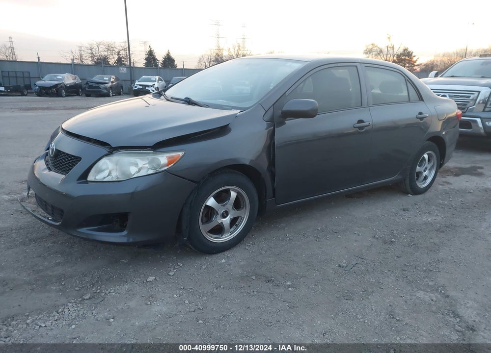 2009 TOYOTA COROLLA LE VIN: JTDBL40E29J019160