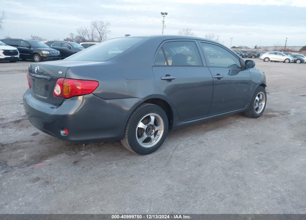 2009 TOYOTA COROLLA LE VIN: JTDBL40E29J019160
