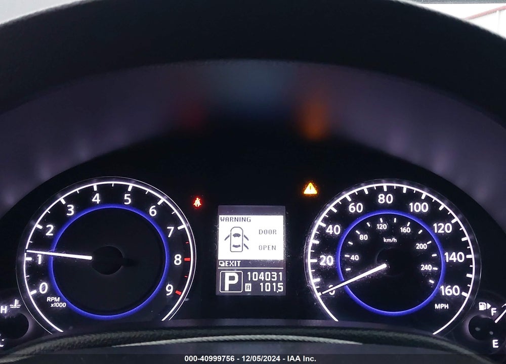 2011 INFINITI G37X VIN: JN1CV6AR6BM411657