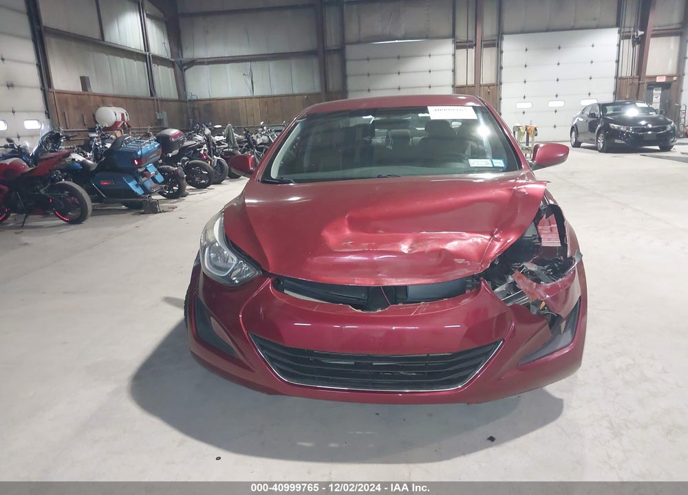 2016 HYUNDAI ELANTRA SE VIN: 5NPDH4AE5GH720516