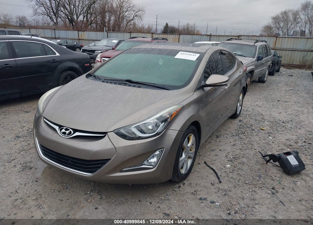 2016 HYUNDAI ELANTRA VALUE EDITION VIN: 5NPDH4AE3GH675253