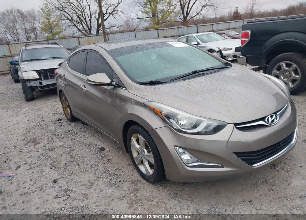 2016 HYUNDAI ELANTRA VALUE EDITION VIN: 5NPDH4AE3GH675253