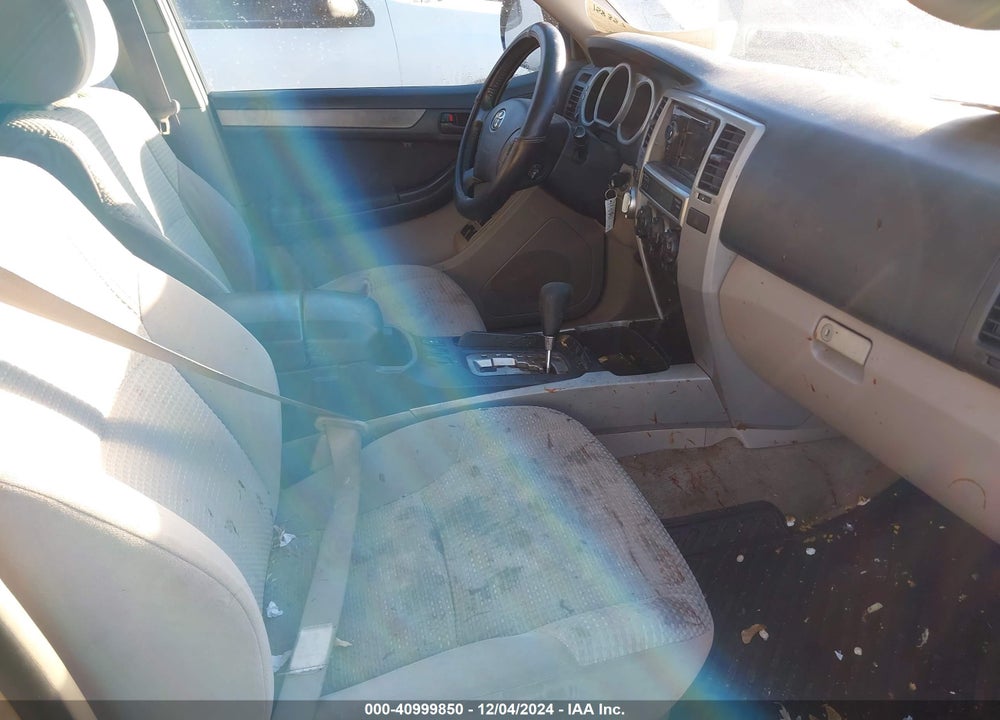 2005 TOYOTA 4RUNNER SR5 V8 VIN: JTEBT14R950055046