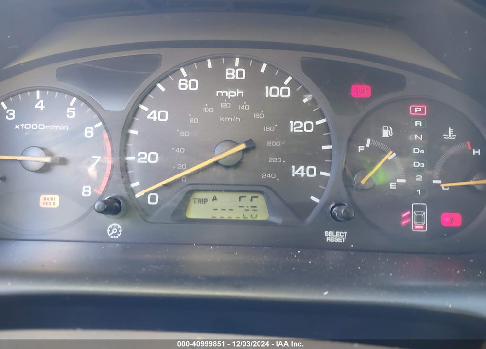 2001 HONDA ACCORD 3.0 EX VIN: 1HGCG16521A049666