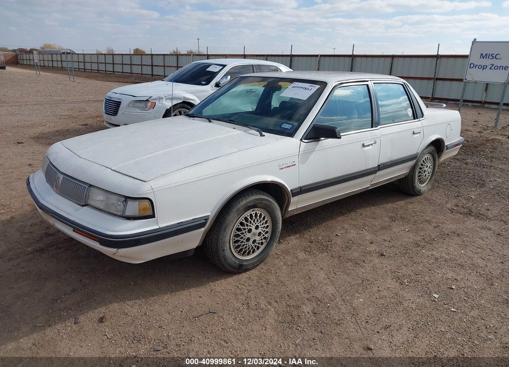 1989 OLDSMOBILE CUTLASS CIERA VIN: 2G3AJ51N0K2372352