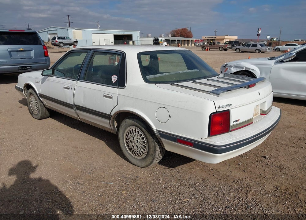 1989 OLDSMOBILE CUTLASS CIERA VIN: 2G3AJ51N0K2372352