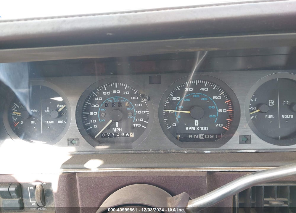1989 OLDSMOBILE CUTLASS CIERA VIN: 2G3AJ51N0K2372352