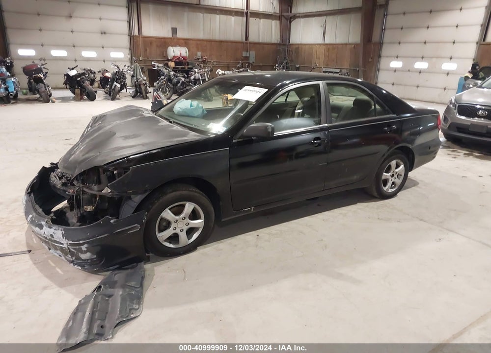 2002 TOYOTA CAMRY LE VIN: 4T1BE32K92U022239