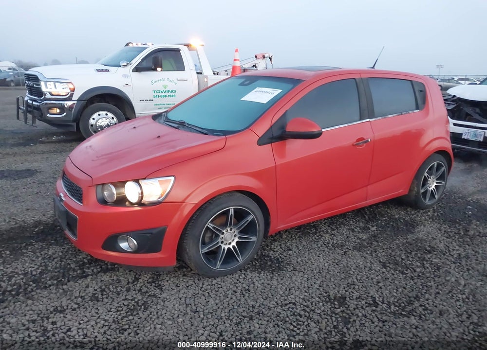 2012 CHEVROLET SONIC 1LZ VIN: 1G1JF6SBXC4133049