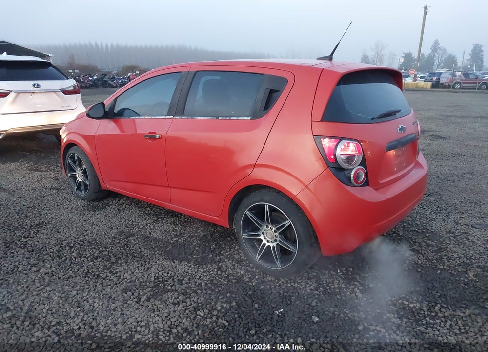 2012 CHEVROLET SONIC 1LZ VIN: 1G1JF6SBXC4133049