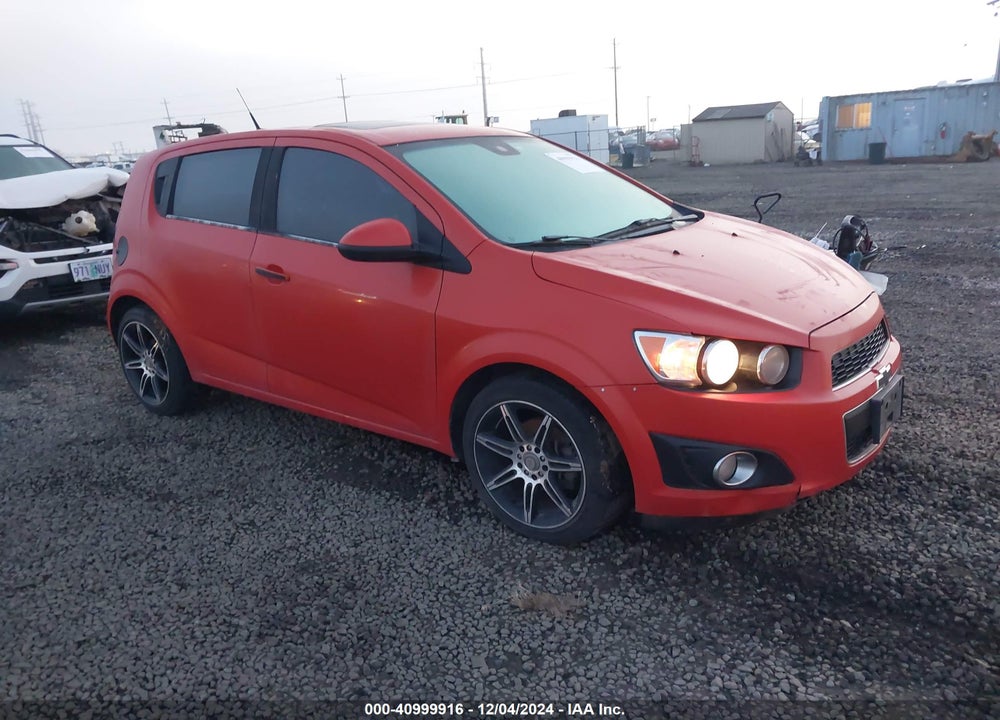 2012 CHEVROLET SONIC 1LZ VIN: 1G1JF6SBXC4133049