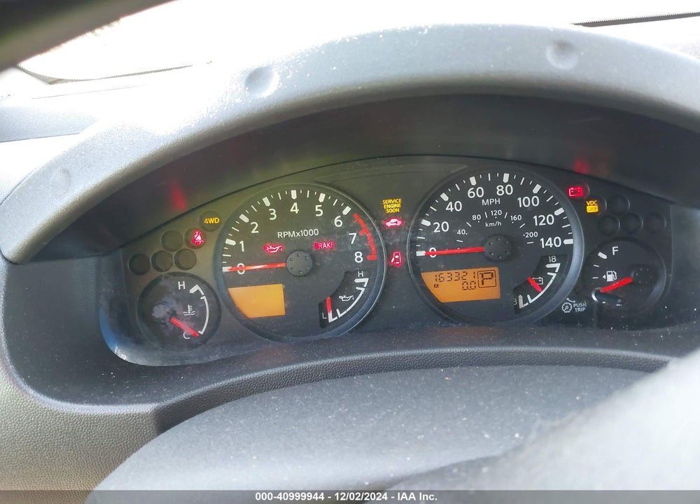 2007 NISSAN XTERRA X VIN: 5N1AN08W47C501685