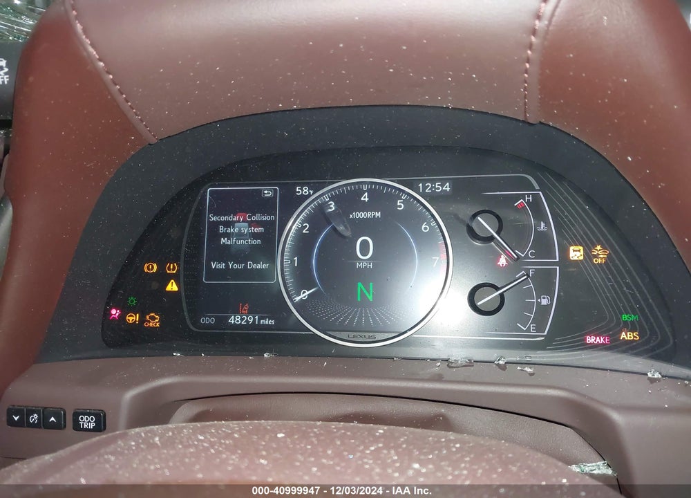 2019 LEXUS ES 350 VIN: 58ABZ1B13KU017966