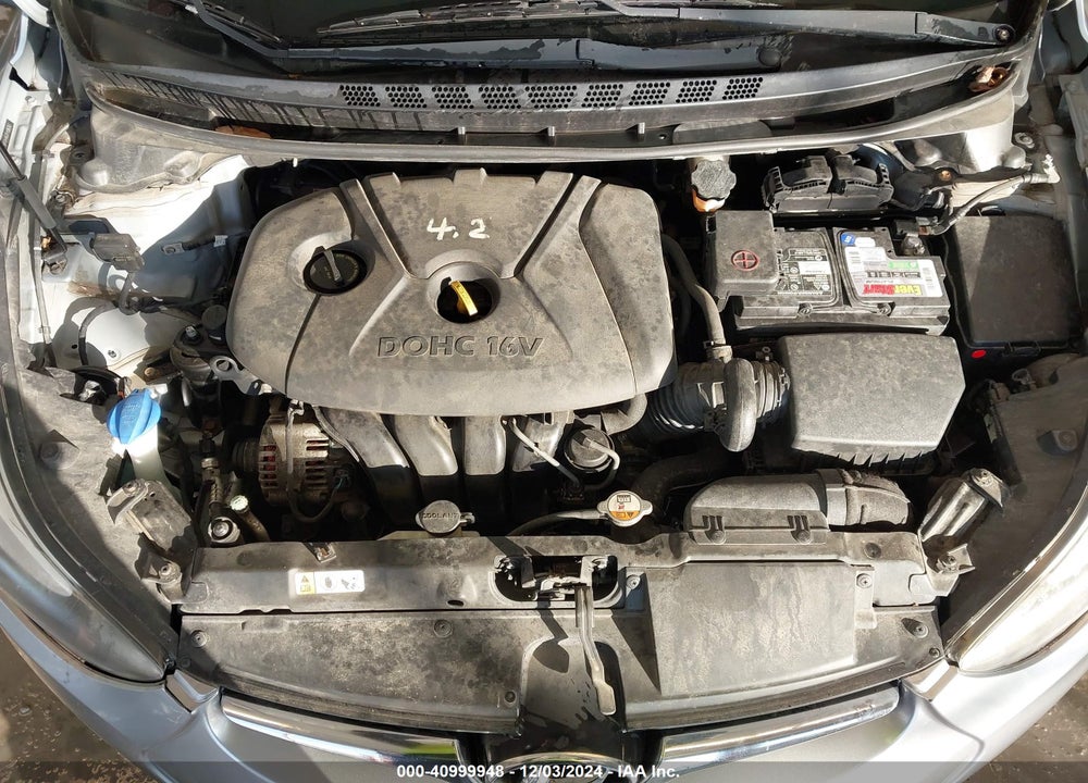 2015 HYUNDAI ELANTRA VIN: 5NPDH4AEXFH586763