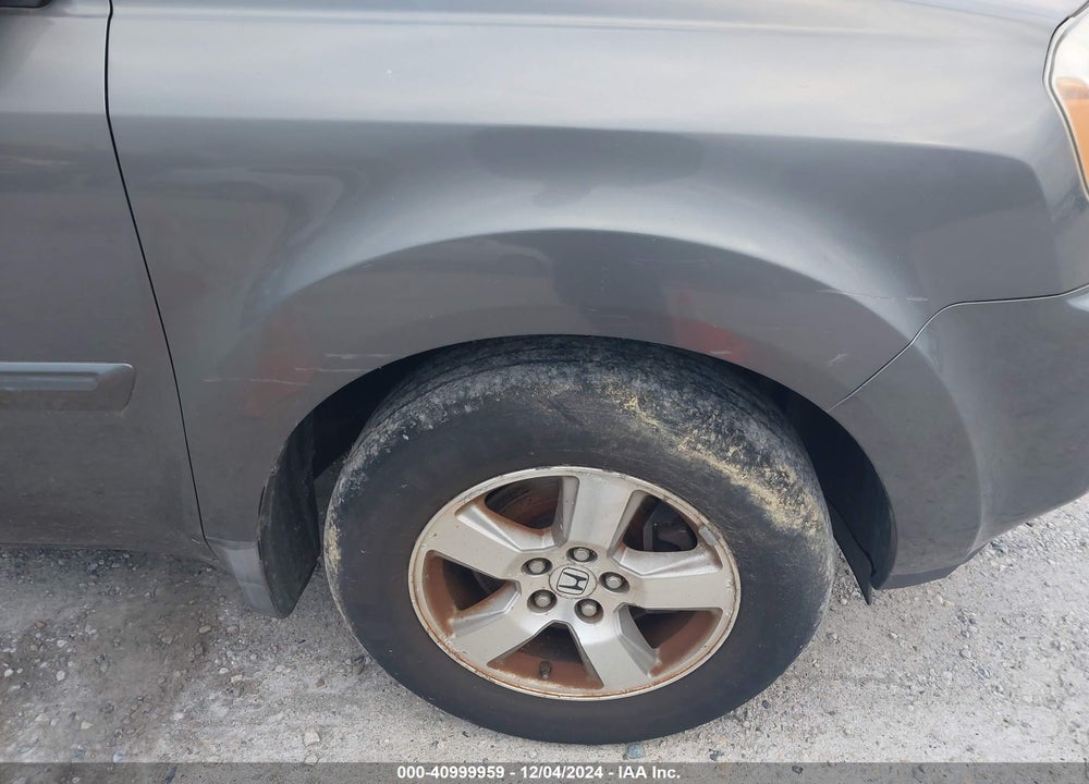 2009 HONDA PILOT EX-L VIN: 5FNYF48699B008212