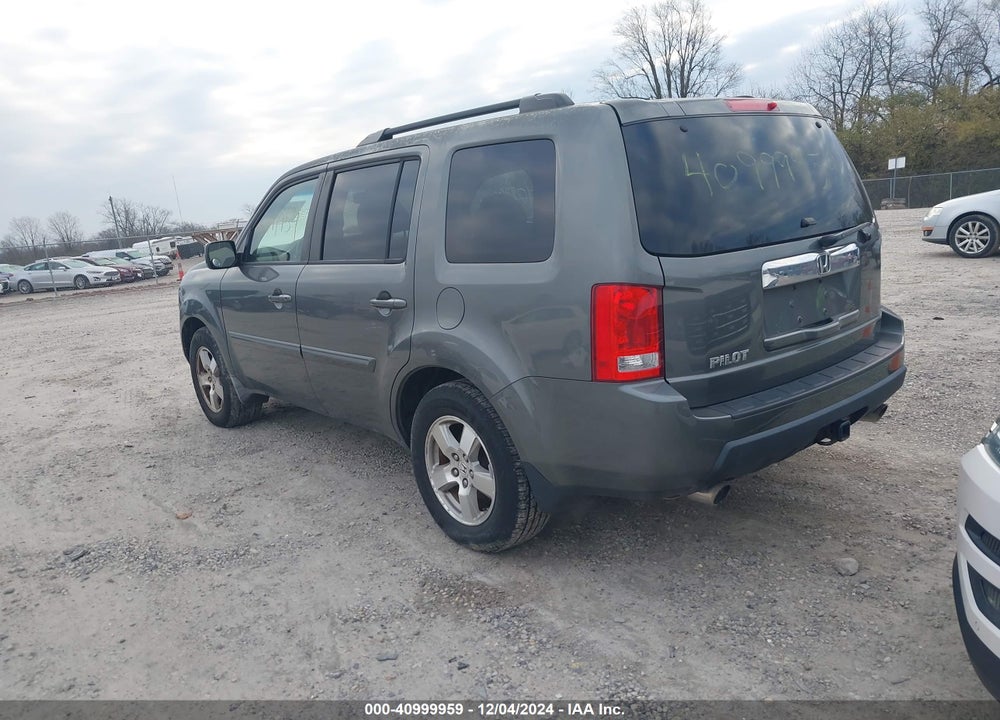 2009 HONDA PILOT EX-L VIN: 5FNYF48699B008212